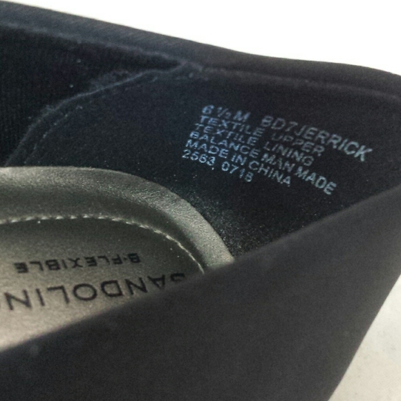 Bandolino black wedge shoes - Picture 11 of 13